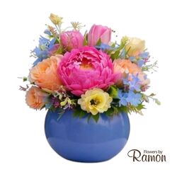 Blushing Garden from Flowers by Ramon of Lawton, OK